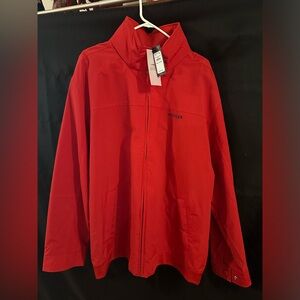 Tommy Hilfiger Red Water Resistant Lightweight Core Coat Men’s XXXL